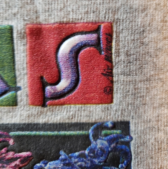 Vintage Mardi Gras T- Shirt, X-Large - Picture 5 of 5